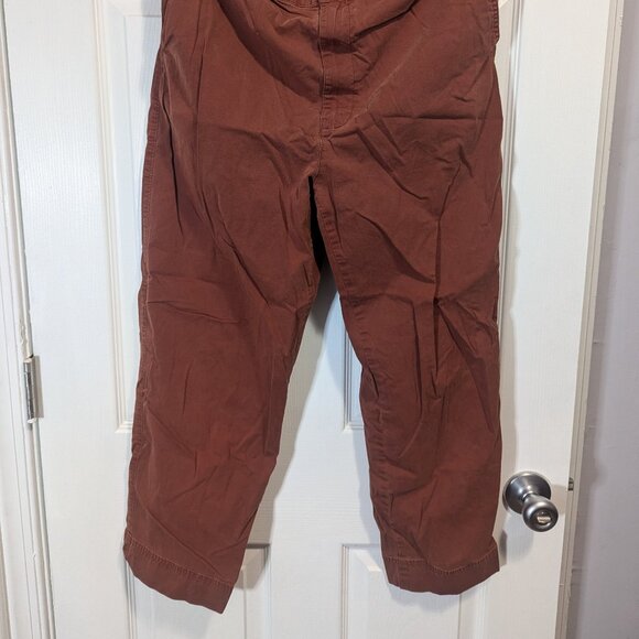 Madewell Orange High-Waisted Pants - Picture 2 of 5